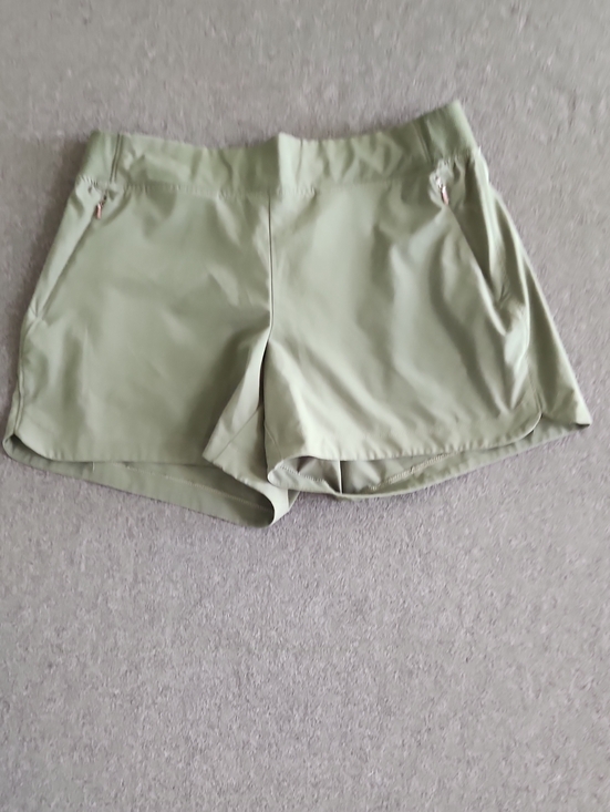 CALIA by Carrie Underwood Pants - CALIA Womens Sage Green Athletic Shorts Elastic Waist Size Medium Gym Athleisure